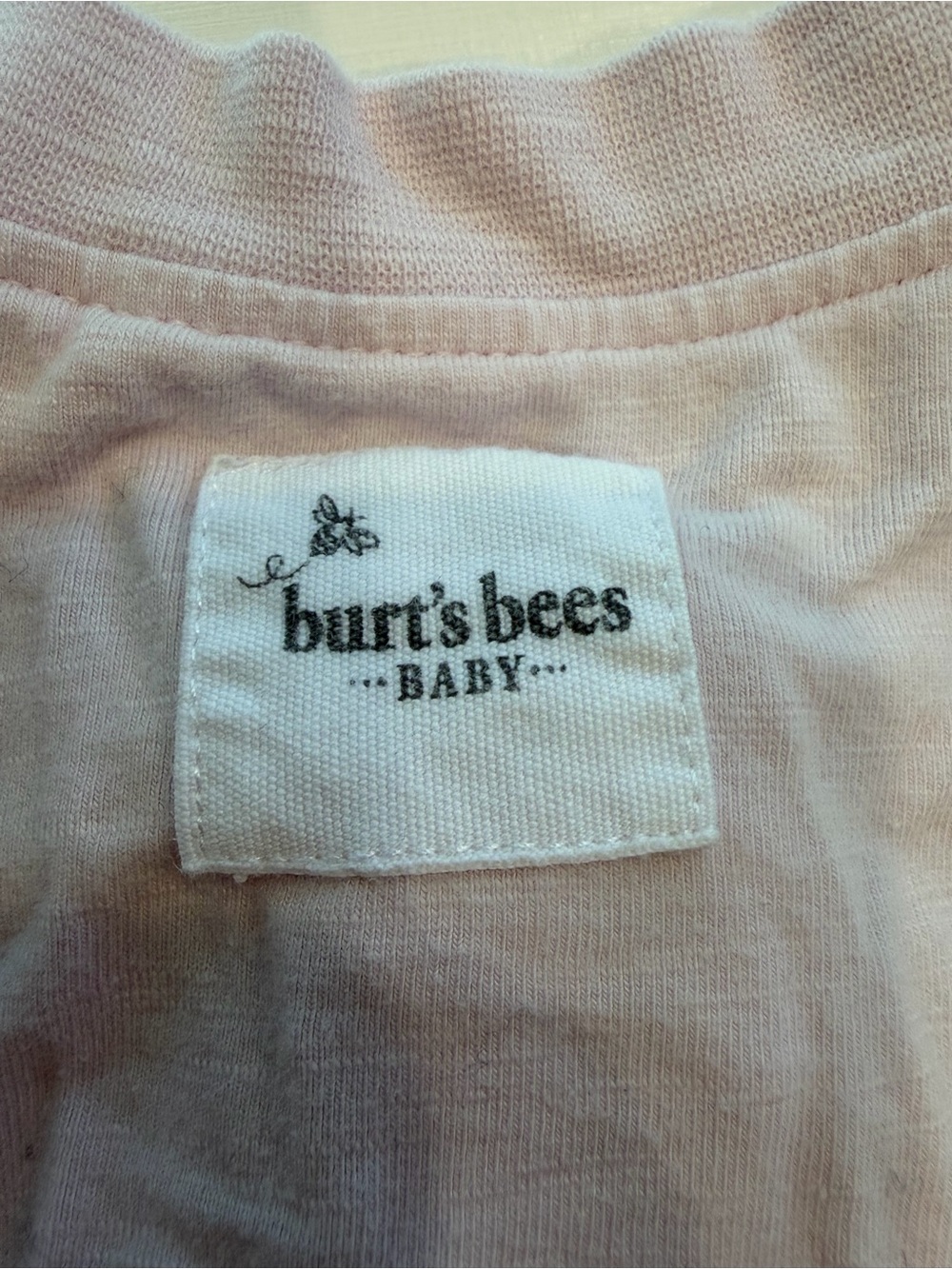 Burt's Bees Baby Light Pink Baby sleeper